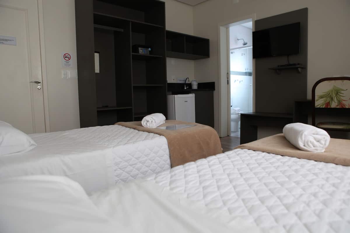 Habitación estándar con 2 camas individuales | Minibar, escritorio, cortinas blackout y wifi gratis