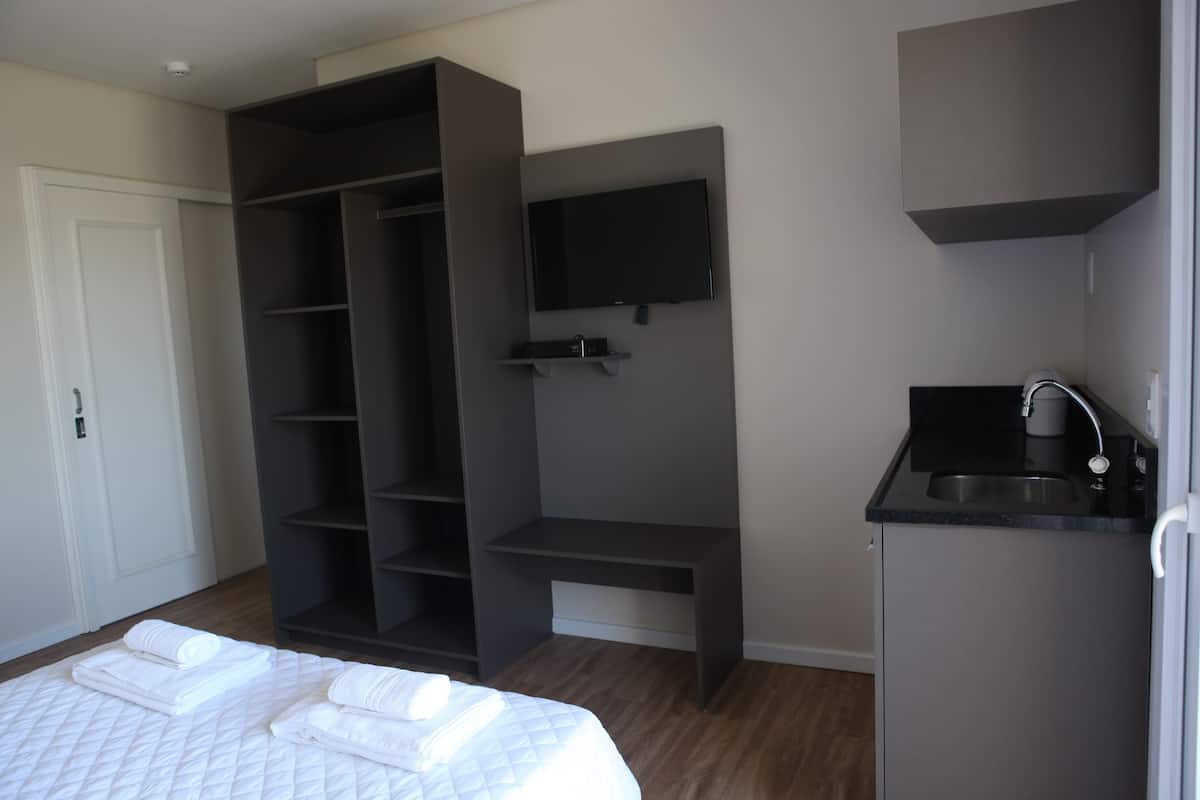 Dúplex familiar (5 Pessoas) | Minibar, escritorio, cortinas blackout y wifi gratis