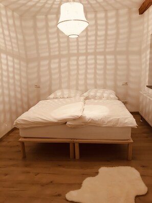 2 bedrooms, desk, soundproofing, iron/ironing board - Charming loft as a holiday apartment in Friedrichshafen (Friedrichshafen)