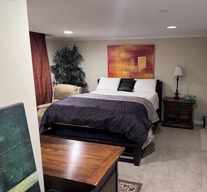 1 Schlafzimmer, Schreibtisch, Bügeleisen/Bügelbrett, WLAN