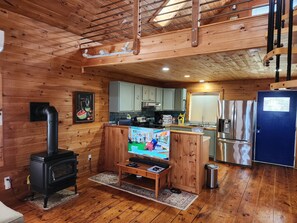 Interior - Beautiful and modern cape style cottage nested along the Jordan Tidal River. (Lamoine)