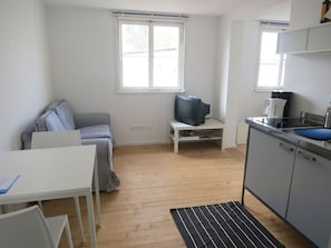 Appartement, 1 chambre (Hellblau) | Salle de séjour