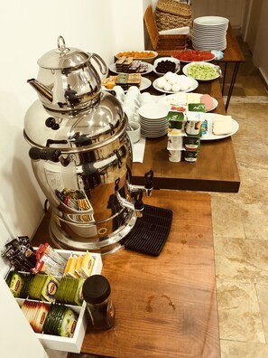 Petit déjeuner buffet compris tous les jours