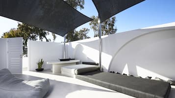 Villa Luxe, 3 chambres, piscine privée, vue piscine | Balcon