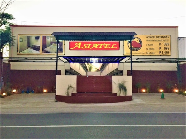 Façade de l’hébergement