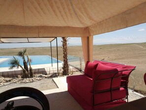 Terrace/patio - Canyon Lodge (Sidi Badhaj)