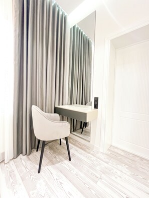 Chambre Signature double | Aire de séjour | Téléviseur à écran plat, planchers chauffants