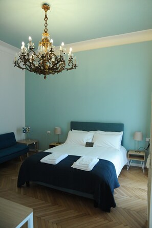 Deluxe Room, Balcony, City View | Hypo-allergenic bedding, down comforters, individually decorated