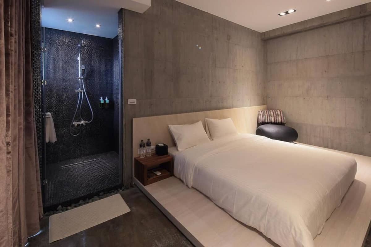 Habitación doble (B) | Cortinas opacas, cunas gratuitas, wifi gratis y ropa de cama