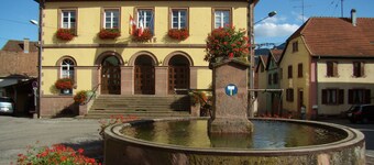 At the Ancien Pressoir - Bus service to Colmar