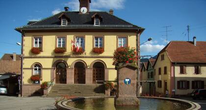 At the Ancien Pressoir - Bus service to Colmar