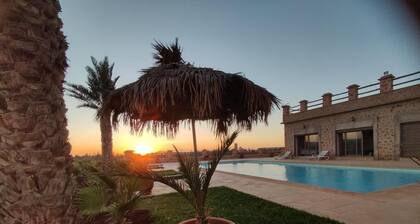 Luxury villa with private pool not overlooked.