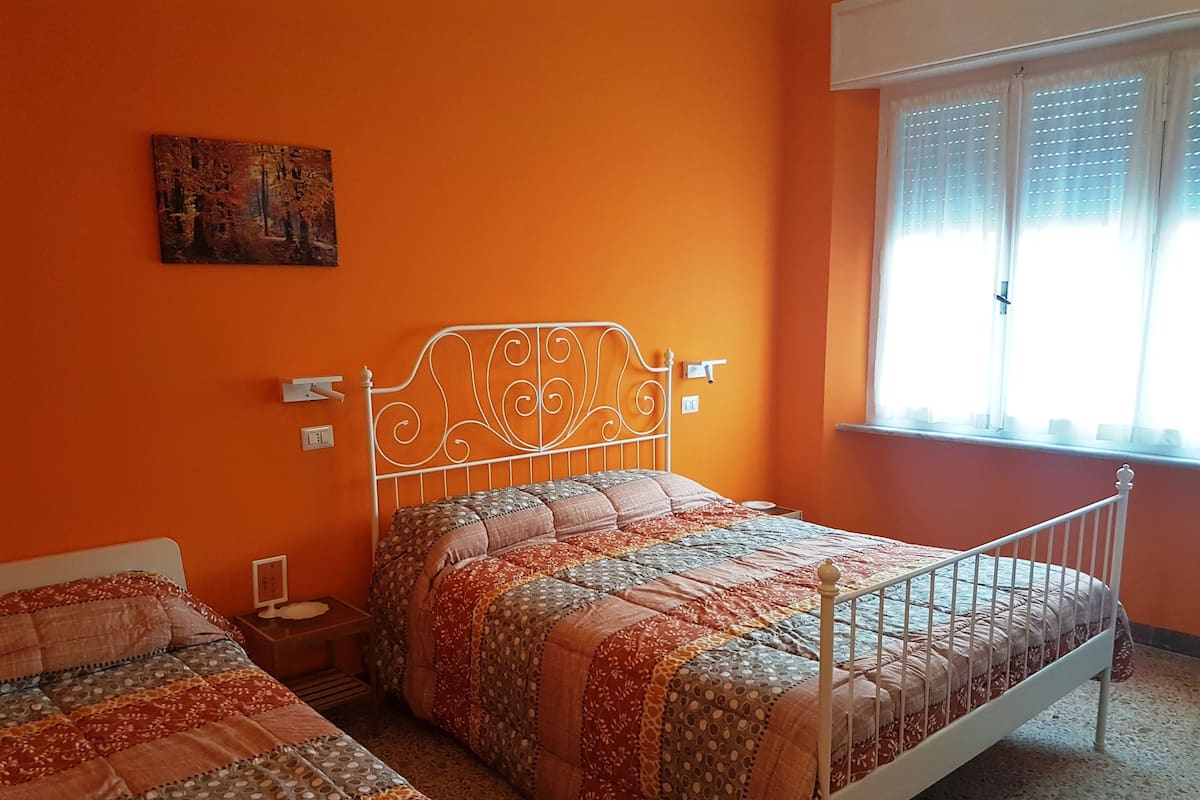 Standard Triple Room, Shared Bathroom, City View | Frette Italian sheets, premium bedding, down comforters, free WiFi
