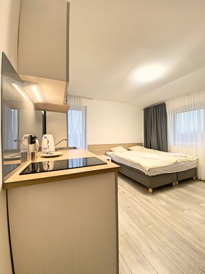 Living area - Bob Apartments (Kraków)