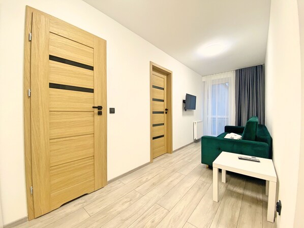 Living area - Bob Apartments (Kraków)