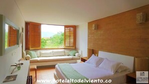 Deluxe Double Room, 1 Queen Bed, Garden View - Hotel Alto del Viento (Barichara)