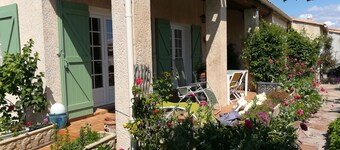 South villa with pool