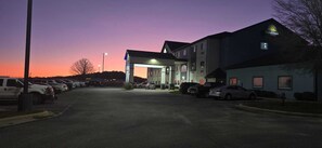 Majoituspaikan julkisivu