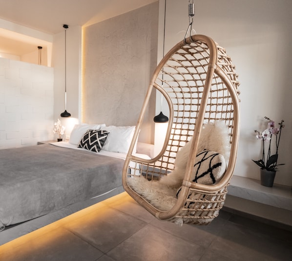 時尚套房, 城市景 | 高級寢具、迷你吧、房內夾萬、獨特設計