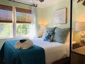 2 chambres, fer et planche Ă repasser, Wi-Fi gratuit, draps fournis