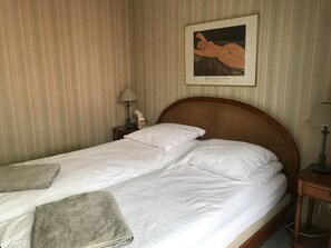 4 sovrum, strykjÀrn/strykbrÀda, wi-fi och sÀngklÀder