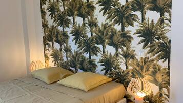 5 soveværelser, skrivebord, strygejern/strygebræt, weekendseng