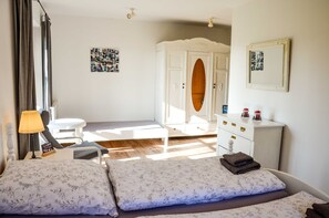 7 bedrooms, iron/ironing board, travel cot, free WiFi