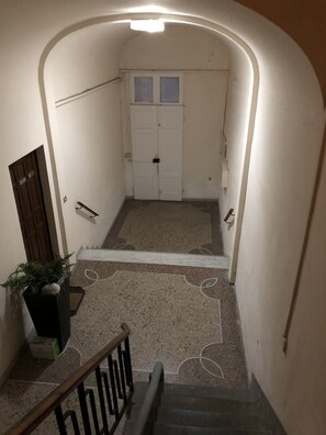 Interior entrance