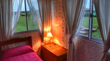 Deluxe Cabin, Pool View | 2 bedrooms, in-room safe, individually decorated, individually furnished