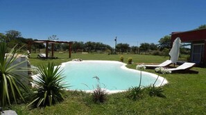 Deluxe Cabin, Pool View | View from room