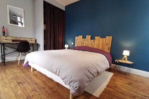 2 bedrooms, iron/ironing board, travel cot, WiFi - T3 - the "BON'APPART" - Hypercentre - 50 m from the cathedral (Montauban)