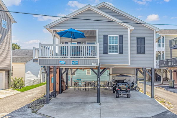 Front House (Note: limo Golf Cart is available to rent with this property).
