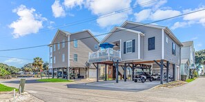 Front House - there is a Golf Cart at the property to rent.