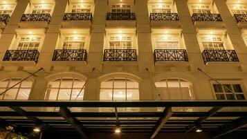 Front of property – evening/night