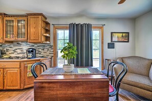 Interior - 'The Rockhouse Cottage' with Deck on Tulsa Farm! (Tulsa)