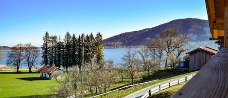 Blick von der Unterkunft