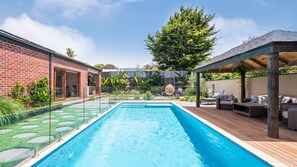 Una piscina climatizada