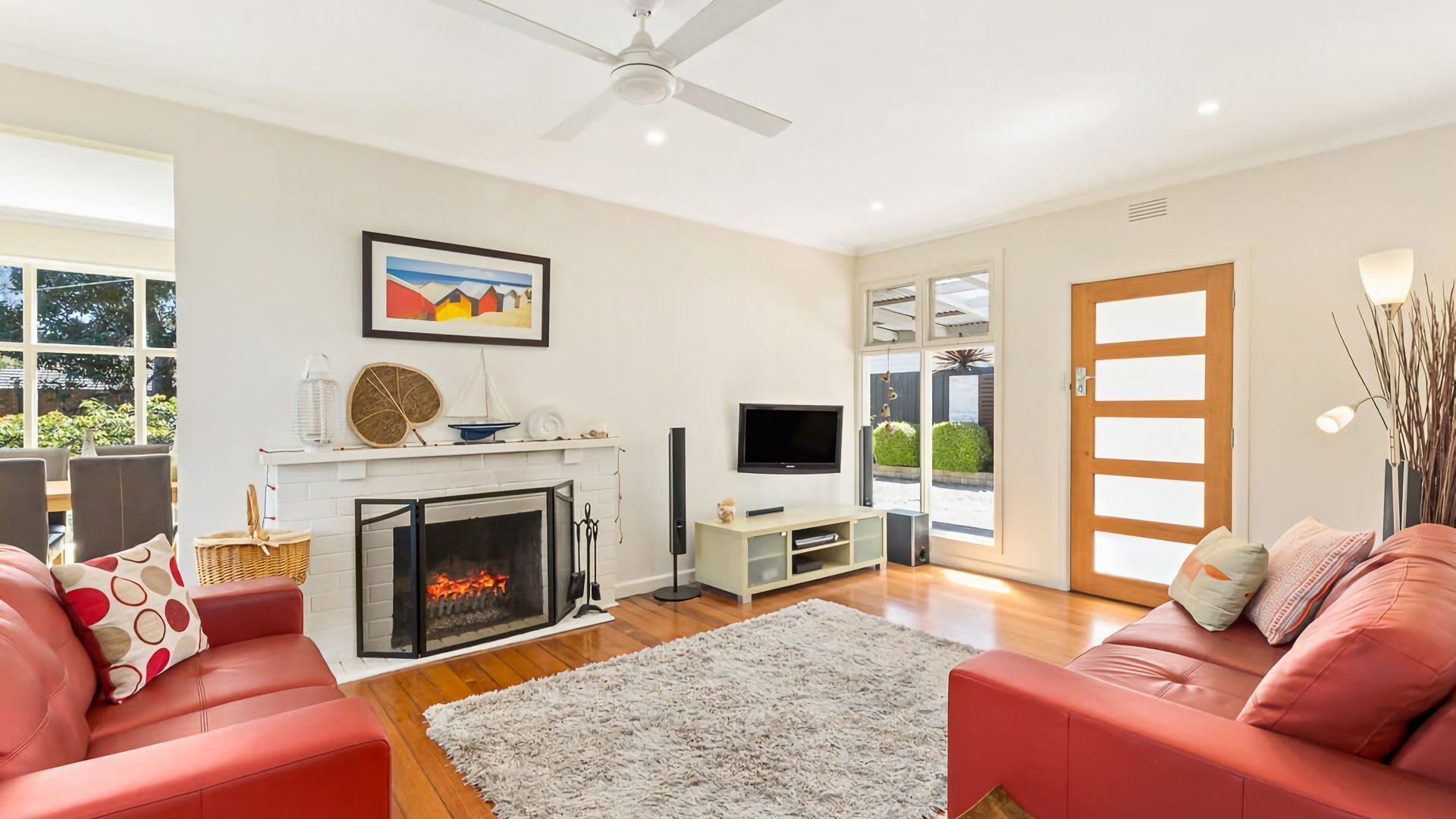 North Haven Lounge with Fireplace