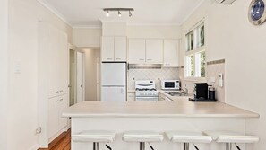 Fridge, microwave, oven, stovetop - North Haven | Pet Friendly Family Beach Retreat (Mount Martha)