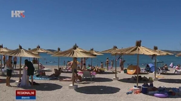Tæt på stranden