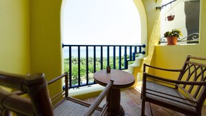 Kamar Double Deluks, balkon, pemandangan samudra | Pemandangan balkon