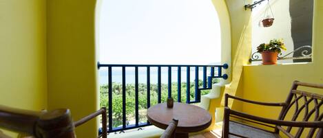 Habitación Deluxe doble, balcón, vistas al mar | Vistas del balcón