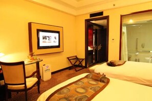 Phòng 2 giường đơn Executive | Bàn, màn/rèm cản sáng, truy cập Internet không dây miễn phí 