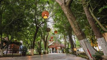 Entrada de la propiedad