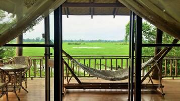 Bungalow Confort, 1 trĂšs grand lit, vue lac