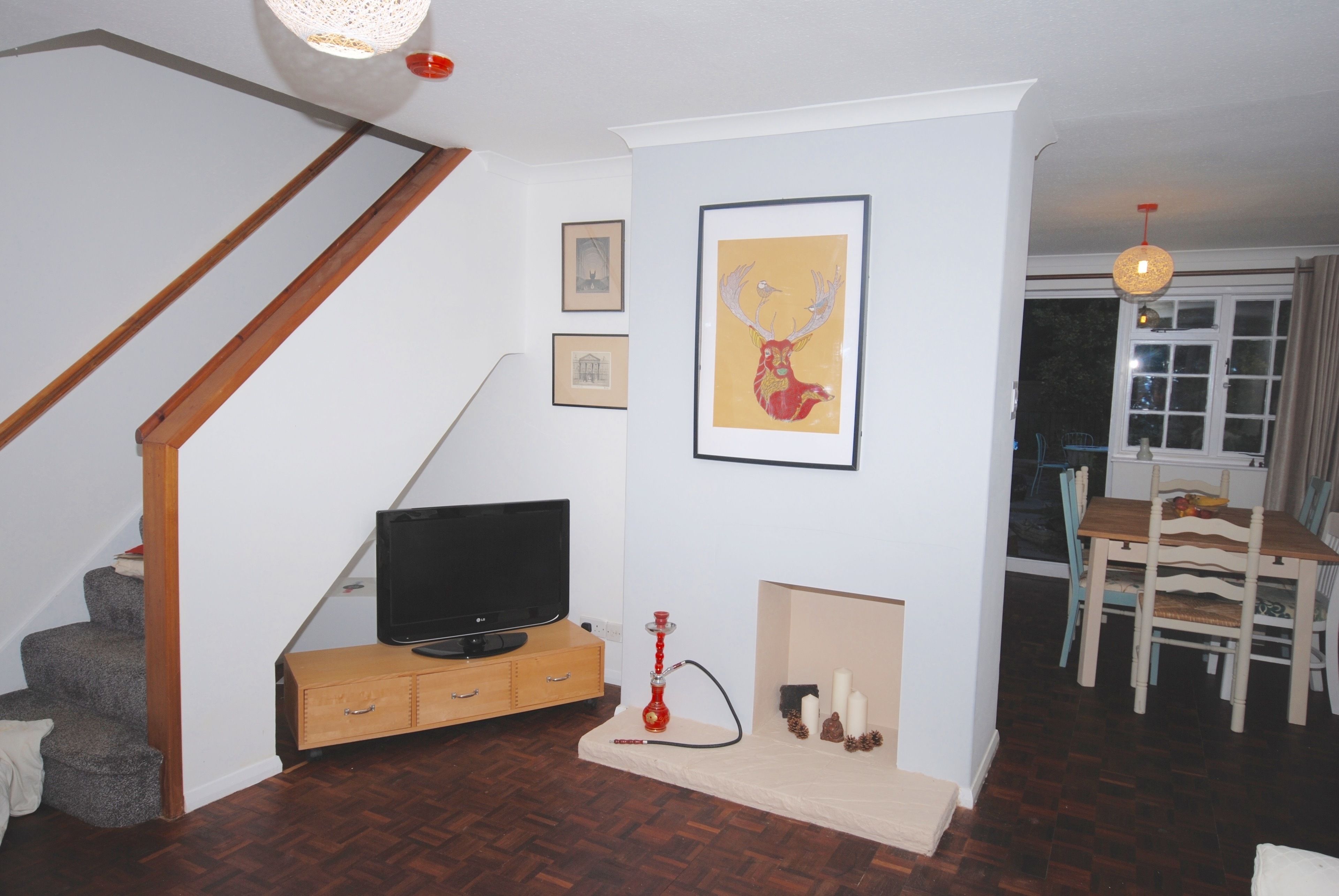 Design Townhome, Multiple Beds, City View | Living area | Flat-screen TV