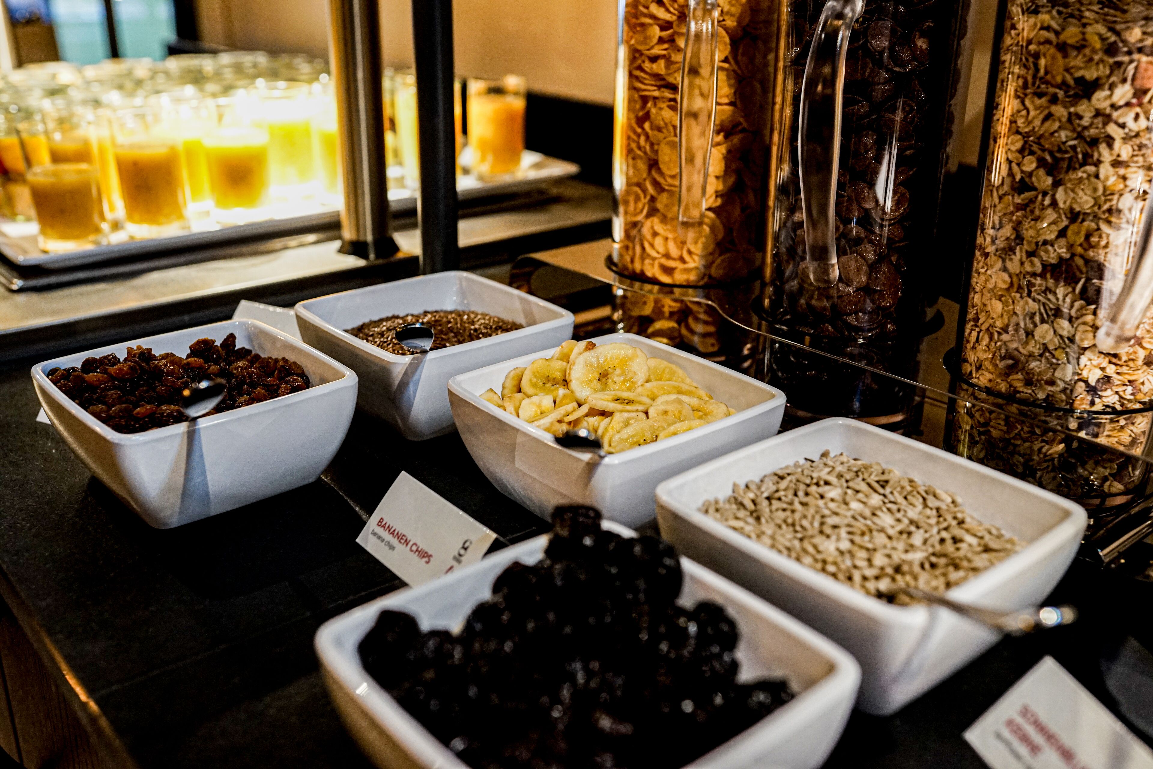 daily buffet breakfast (eur 18 per person)