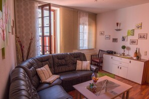 Apartment, Balcony | Living room | Flat-screen TV - 4 JahresZeiten (Meissen)