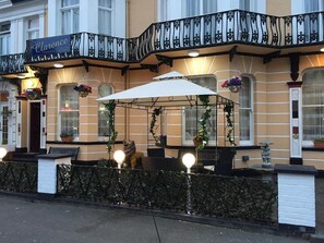 Façade de l’hébergement