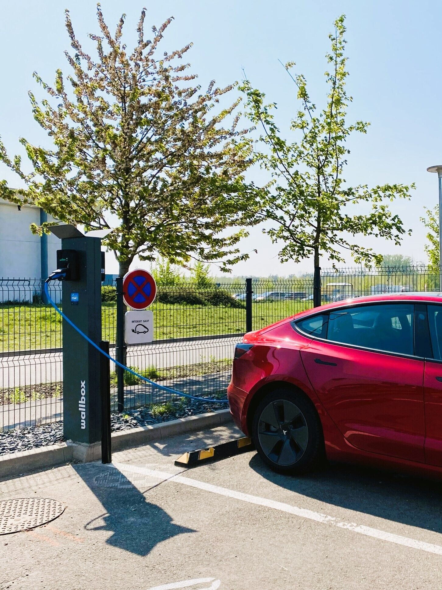 electric vehicle-charging station